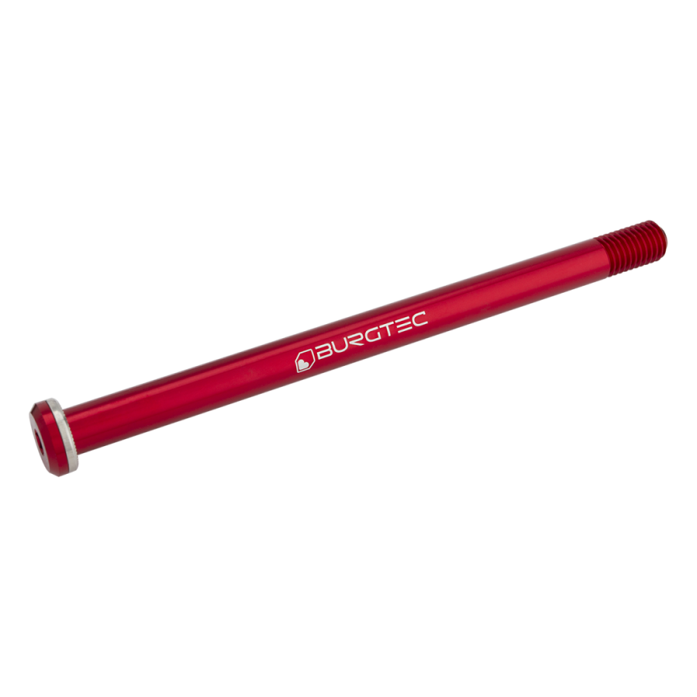 Burgtec 180mm x 12mm 1.00mm Pitch Rear Axle Race Red