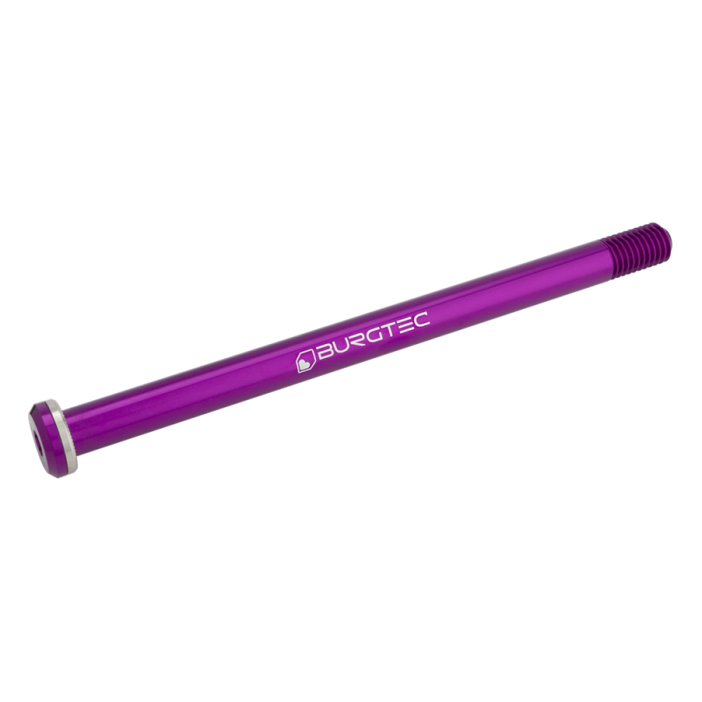 Burgtec 180mm x 12mm 1.00mm Pitch Rear Axle Purple Rain