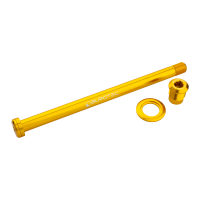 Burgtec Trek 184.5mm Rear Axle Bullion Gold, Burgtec Bullion Gold