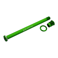 Burgtec Santa Cruz 173.7mm Rear Axle - Candy Spruce Green