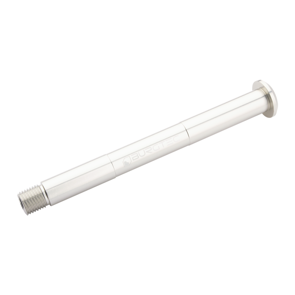 Burgtec Fox Kabolt 110 Fork Axle - Rhodium Silver