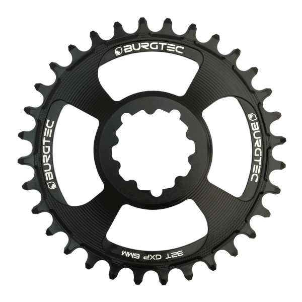 Burgtec 6mm Offset Thick Thin Chainring for SRAM 3-Bolt