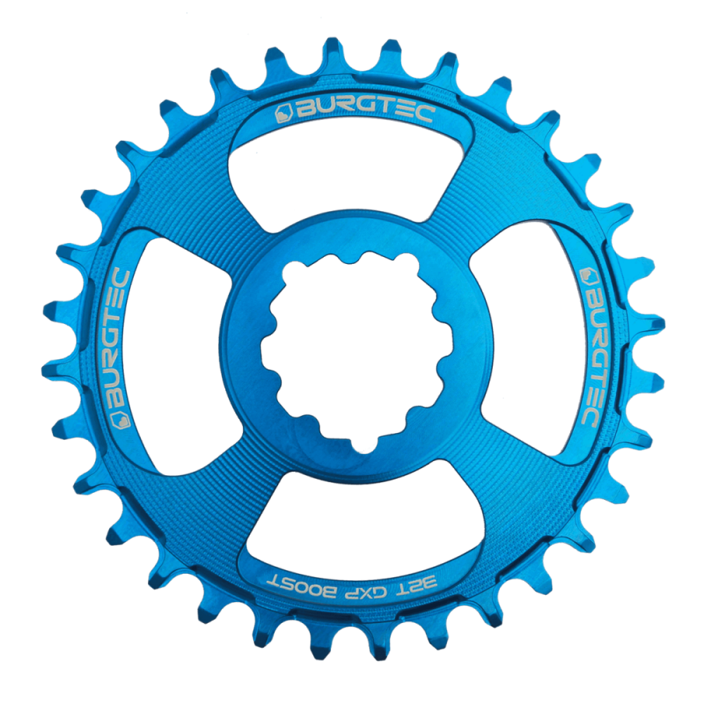 Burgtec 3mm Offset Thick Thin Chainring for SRAM 3-Bolt - 30T