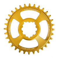 Burgtec 3mm Offset Thick Thin Chainring for SRAM 3-Bolt - 34T