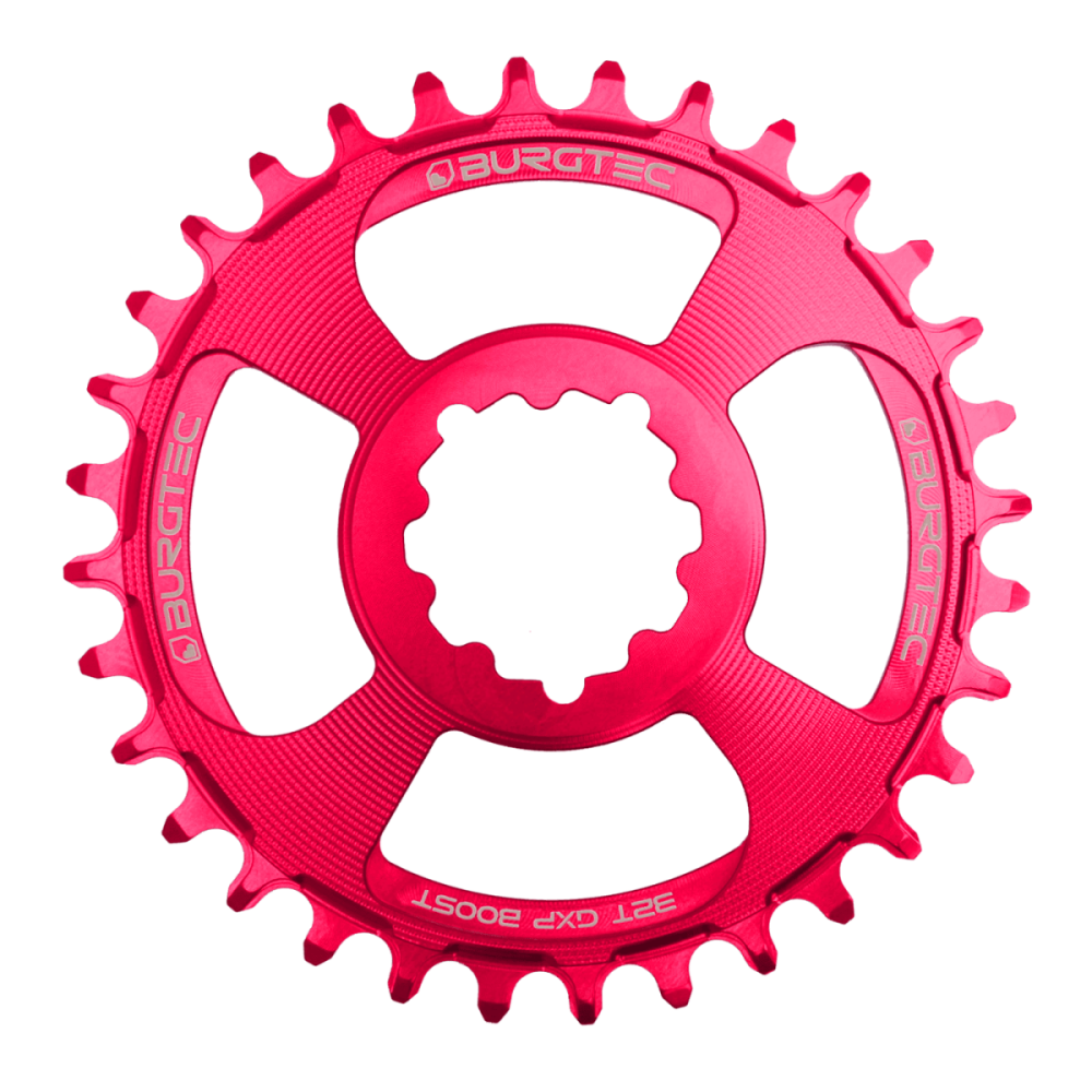Burgtec 3mm Offset Thick Thin Chainring for SRAM 3-Bolt - 34T