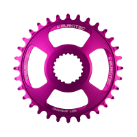 Burgtec Thick Thin Chainring for Shimano Direct Mount - 30T - Purple Rain