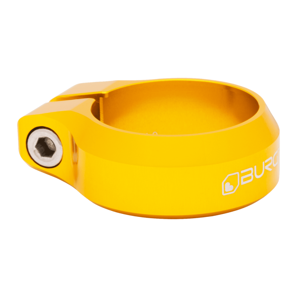 Burgtec Seat Clamp - 38.6mm Diameter - Bullion Gold, Burgtec Bullion Gold