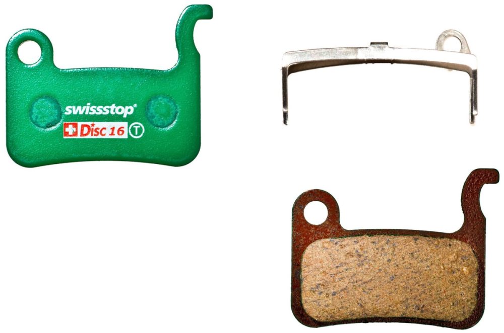 SwissStop Bremsbelag Disc 16 C Shimano/TRP, 1 Paar, BR-M975/966/965, BR-M776/775/765, BR-M665, Dash Carbon