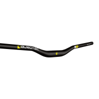 Burgtec Ride Wide Alloy Enduro Handlebar - 31.8mm Clamp - 30mm Rise, Black