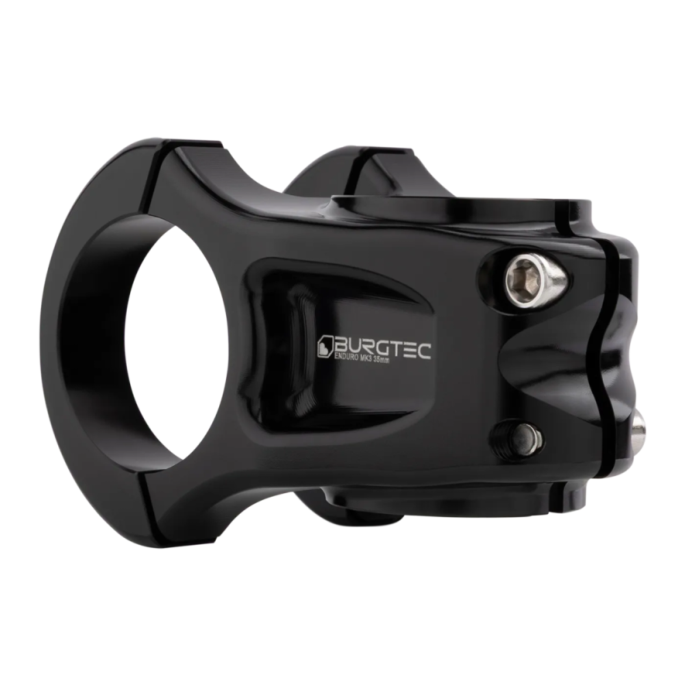 Burgtec Enduro MK3 Stem - 31.8 Clamp - 35mm Reach - Black, Burgtec Black