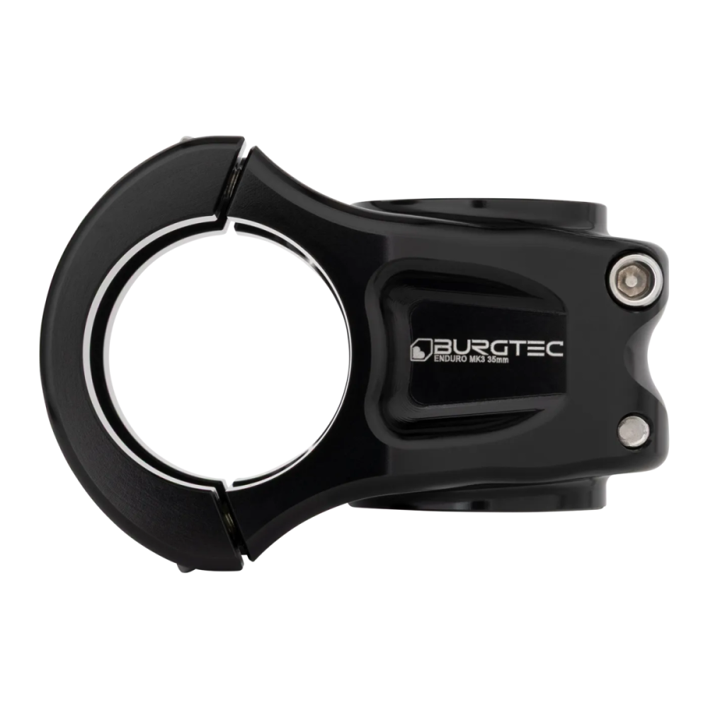 Burgtec Enduro MK3 Stem - 31.8 Clamp - 35mm Reach - Black, Burgtec Black