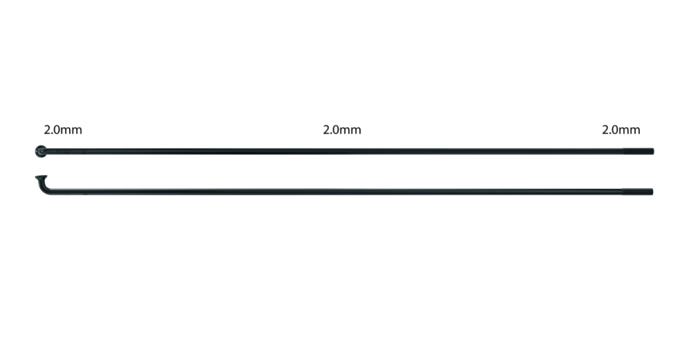 DT-Swiss Speichen Champion 282mm 2/2/2 silber