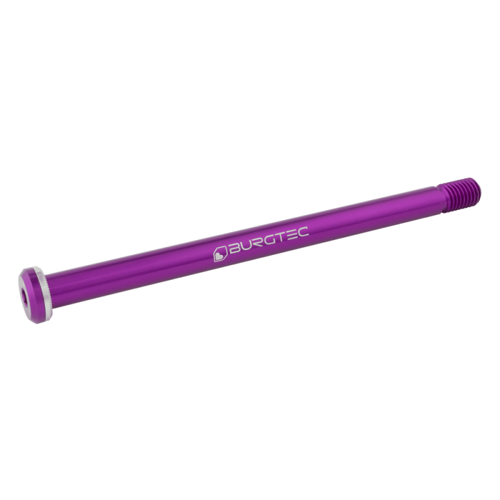 Burgtec 180mm x 12mm 1.00mm Pitch Rear Axle Toxic Barbie Pink