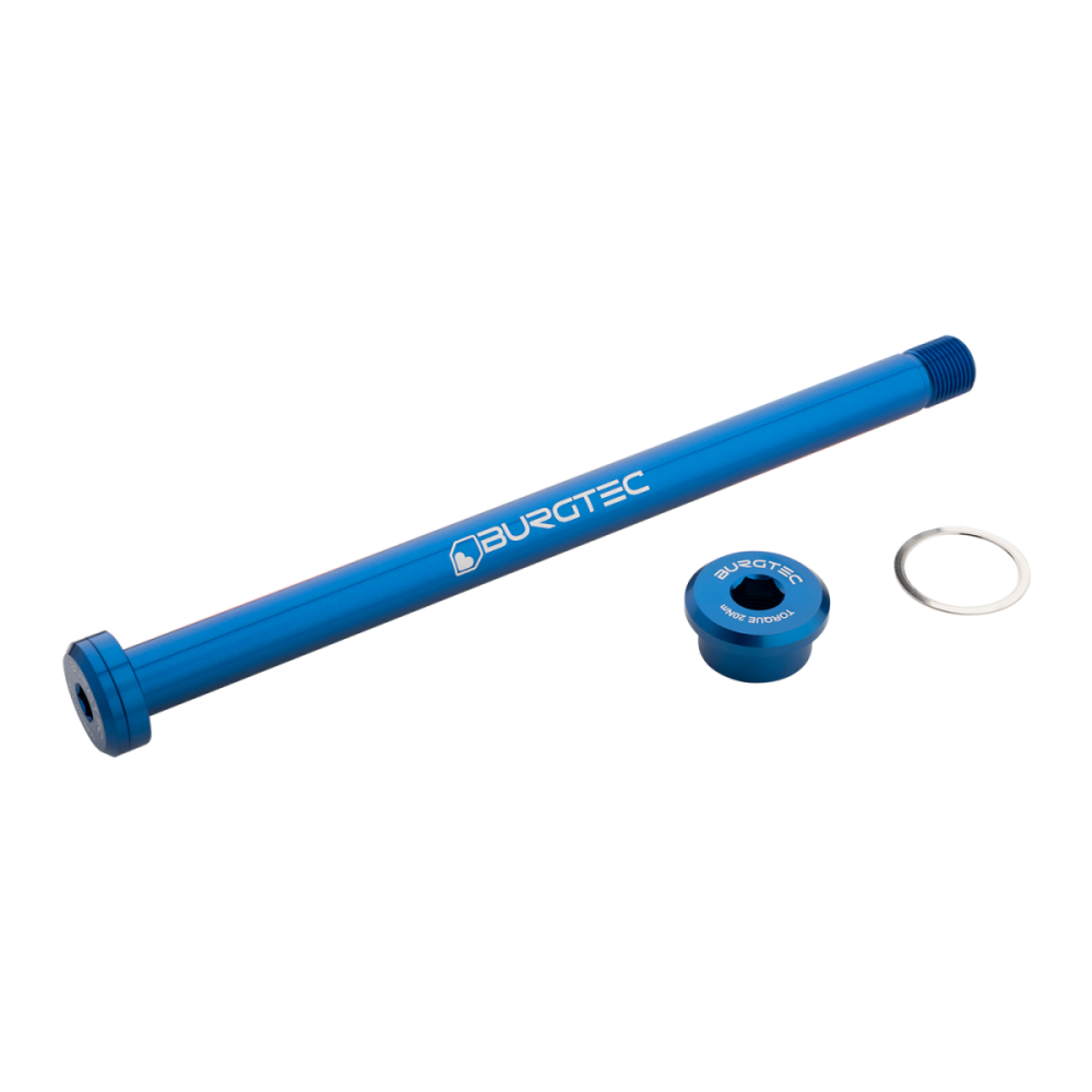 Burgtec Rocky Mountain 173mm Rear Axle - Black, Burgtec Black