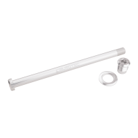 Burgtec Trek Session 194mm Rear Axle Purple Rain