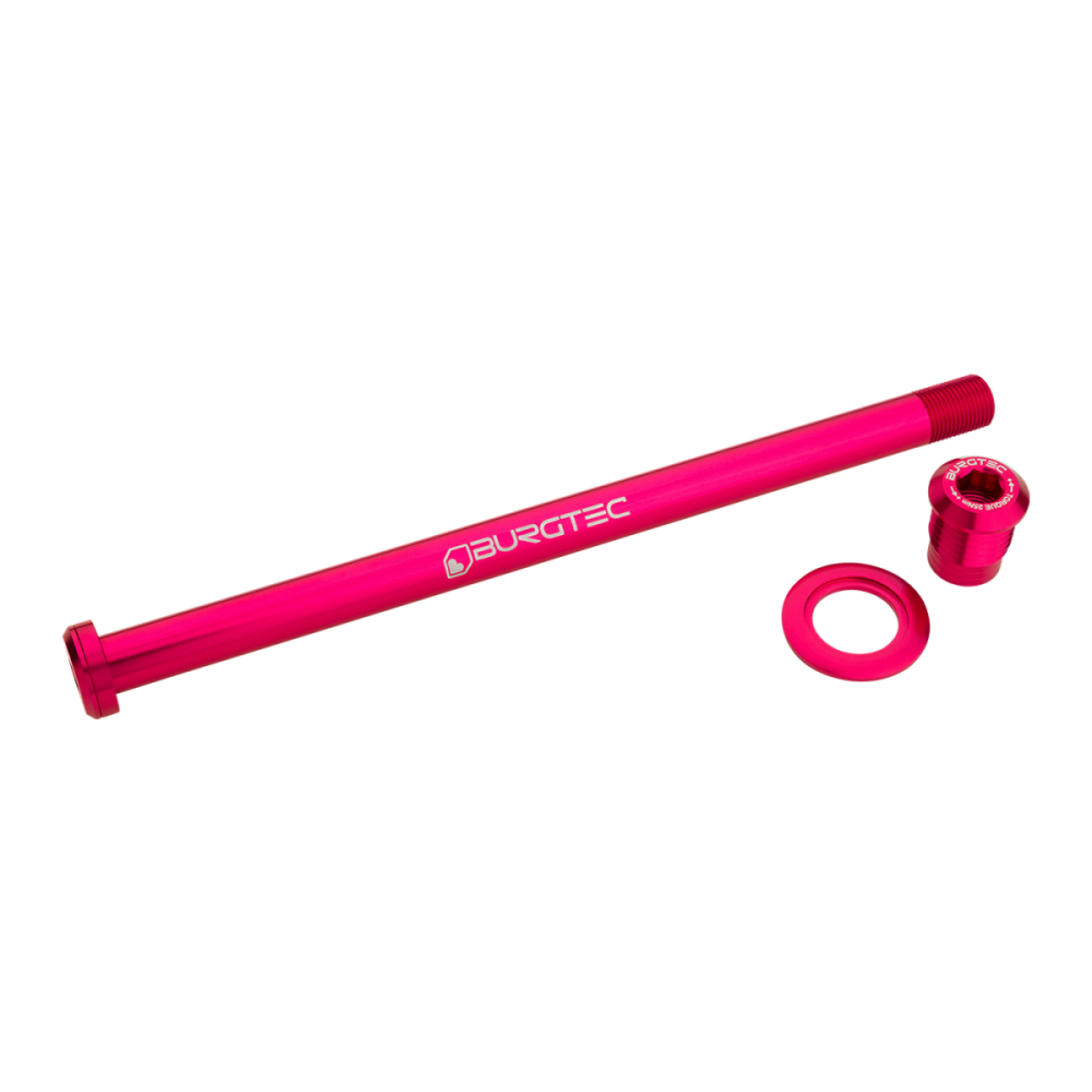 Burgtec Trek Session 194mm Rear Axle Purple Rain