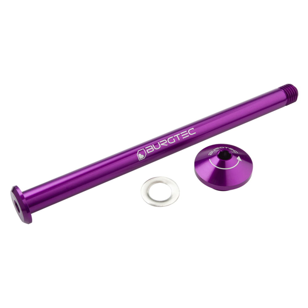 Burgtec Yeti 171mm Rear Axle - Deep Blue
