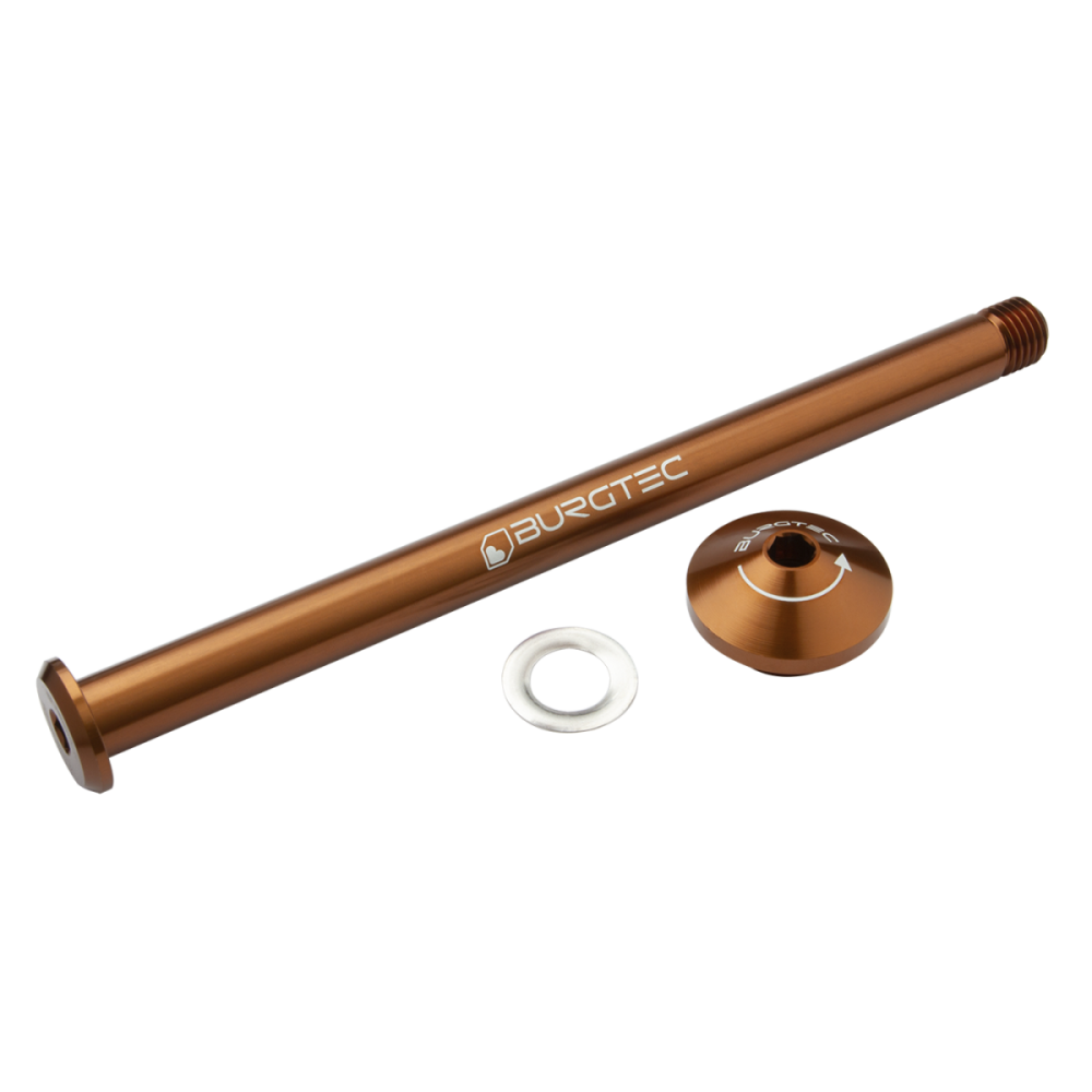 Burgtec Yeti 171mm Rear Axle - Deep Blue