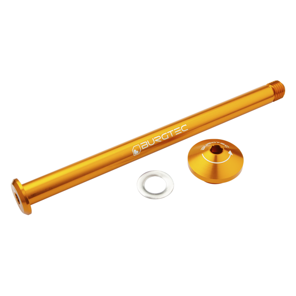 Burgtec Yeti 171mm Rear Axle - Deep Blue