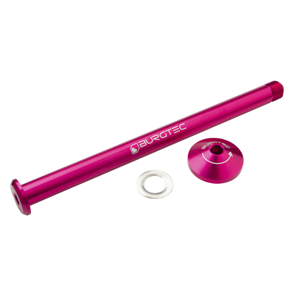 Burgtec Yeti 171mm Rear Axle - Deep Blue
