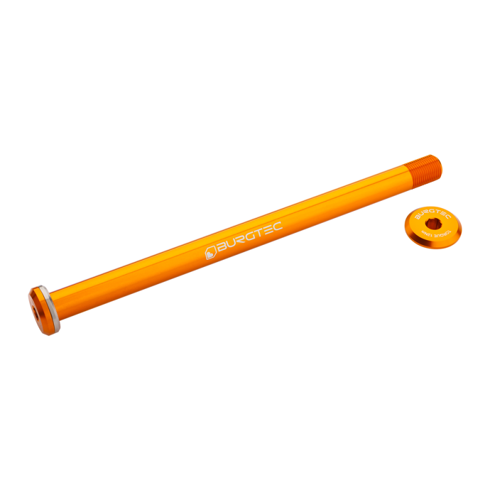 Burgtec Santa Cruz V10 182mm Rear Axle - Bullion Gold, Burgtec Bullion Gold