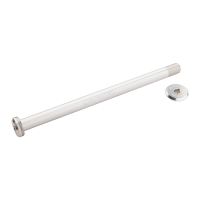 Burgtec Santa Cruz V10 182mm Rear Axle - Bullion Gold, Burgtec Bullion Gold