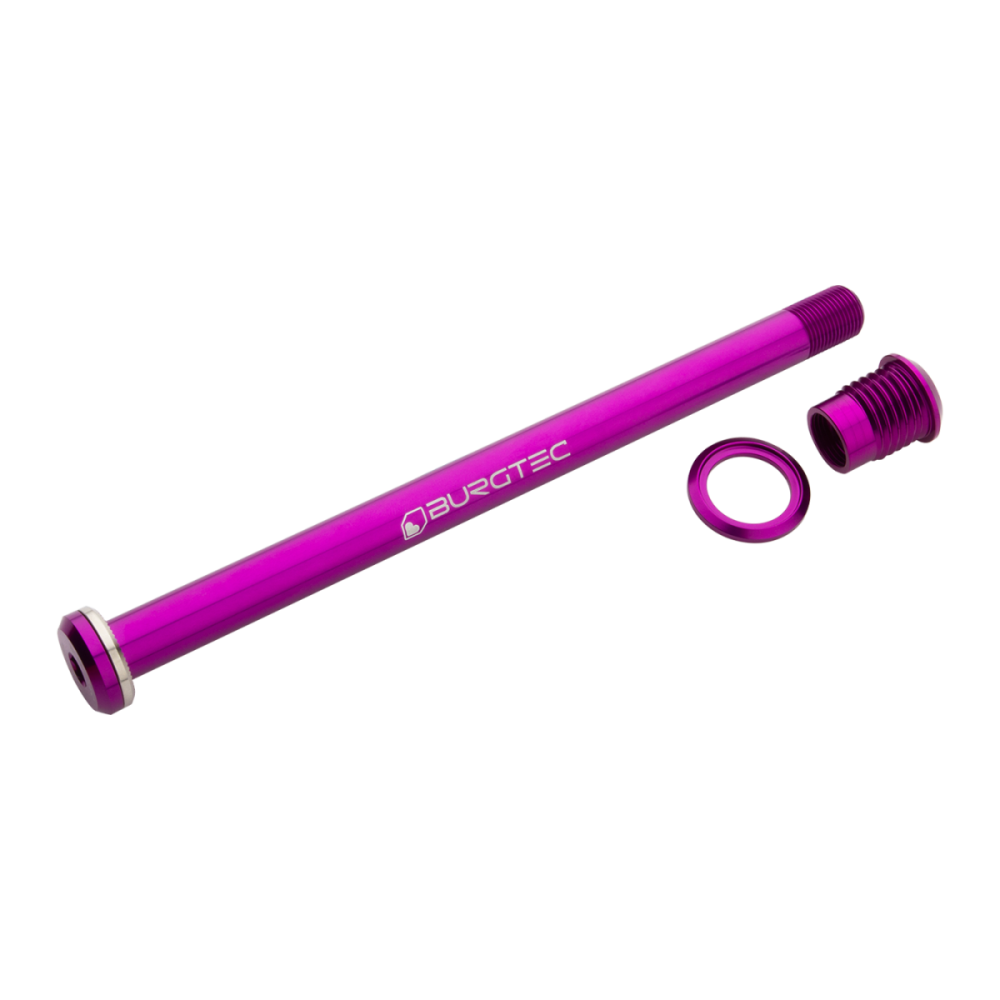 Burgtec Santa Cruz 173.7mm Rear Axle - Bullion Gold, Burgtec Bullion Gold