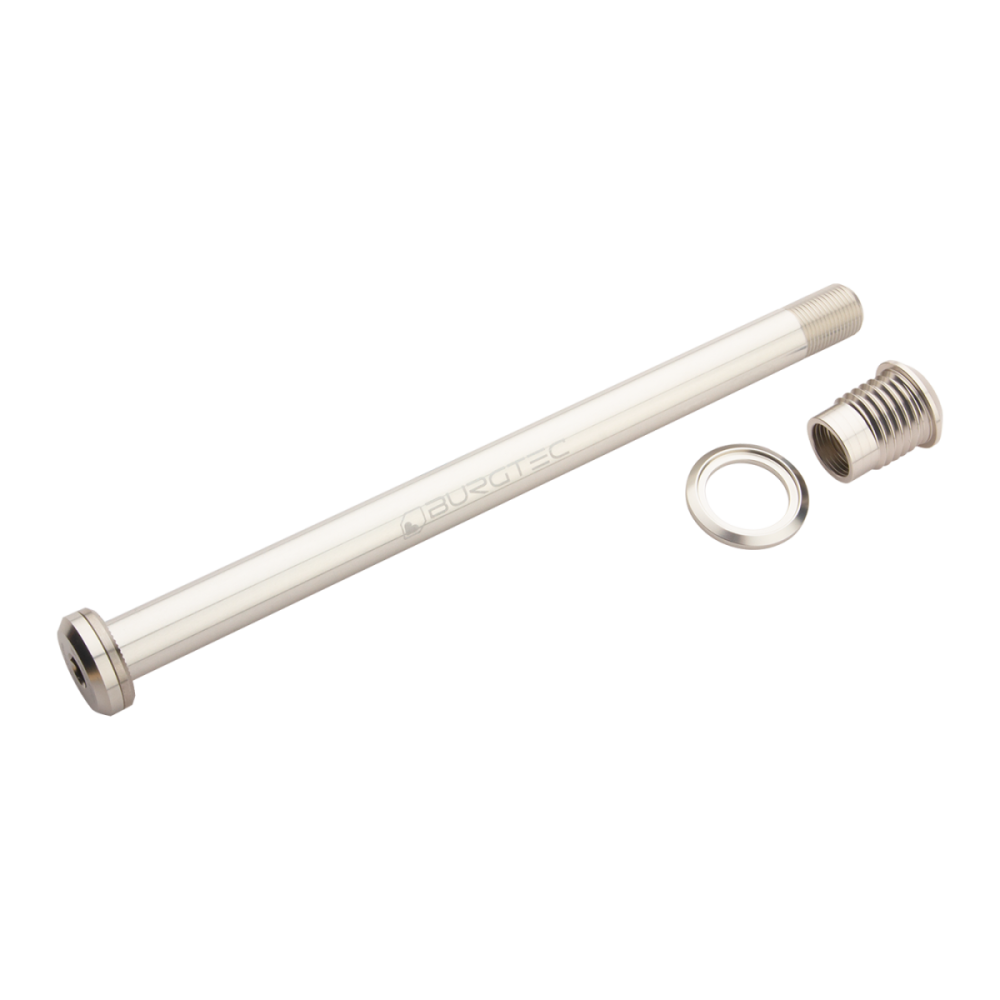 Burgtec Santa Cruz 173.7mm Rear Axle - Bullion Gold, Burgtec Bullion Gold