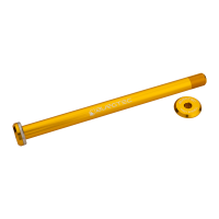 Burgtec Santa Cruz 168.5mm Rear Axle - Bullion Gold, Burgtec Bullion Gold