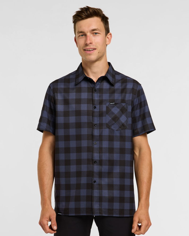 Dharco Mens Tech Party Shirt | Jet, XL