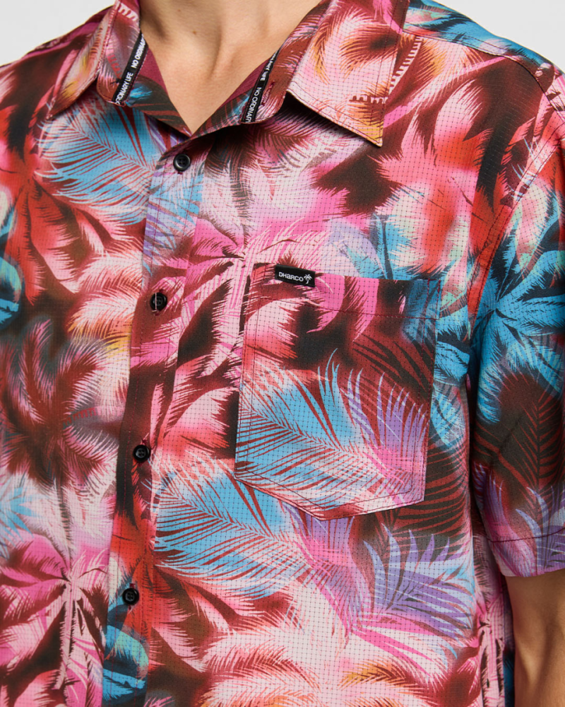 Dharco Mens Tech Party Shirt | Nebula, XL