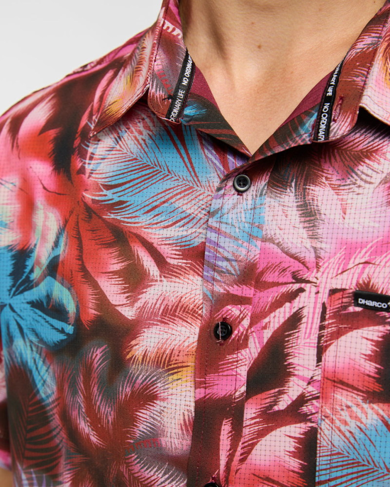 Dharco Mens Tech Party Shirt | Nebula, XL