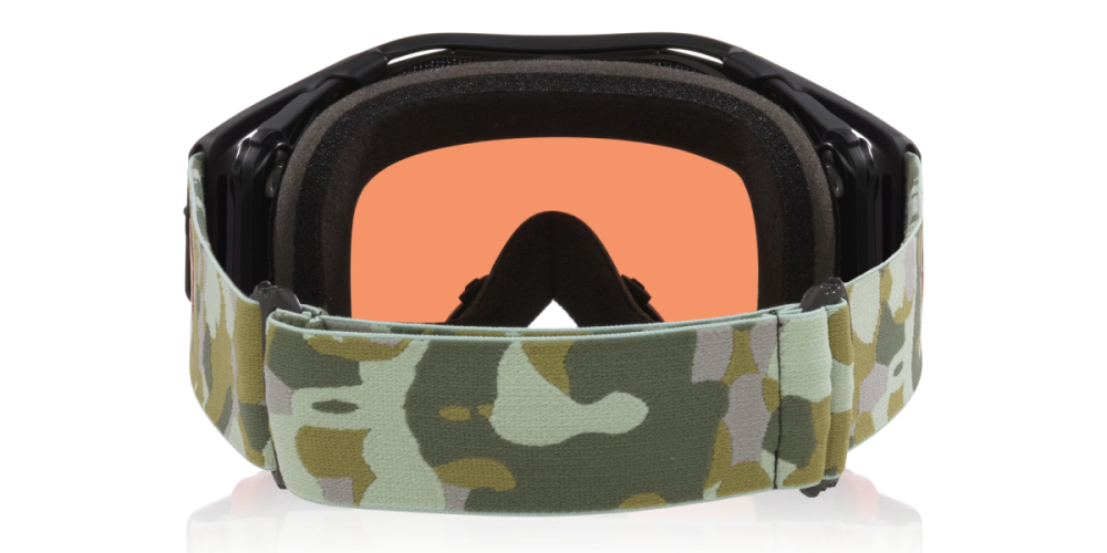 Oakley Airbrake MTB Grn Camo / Prizm Trail Torch