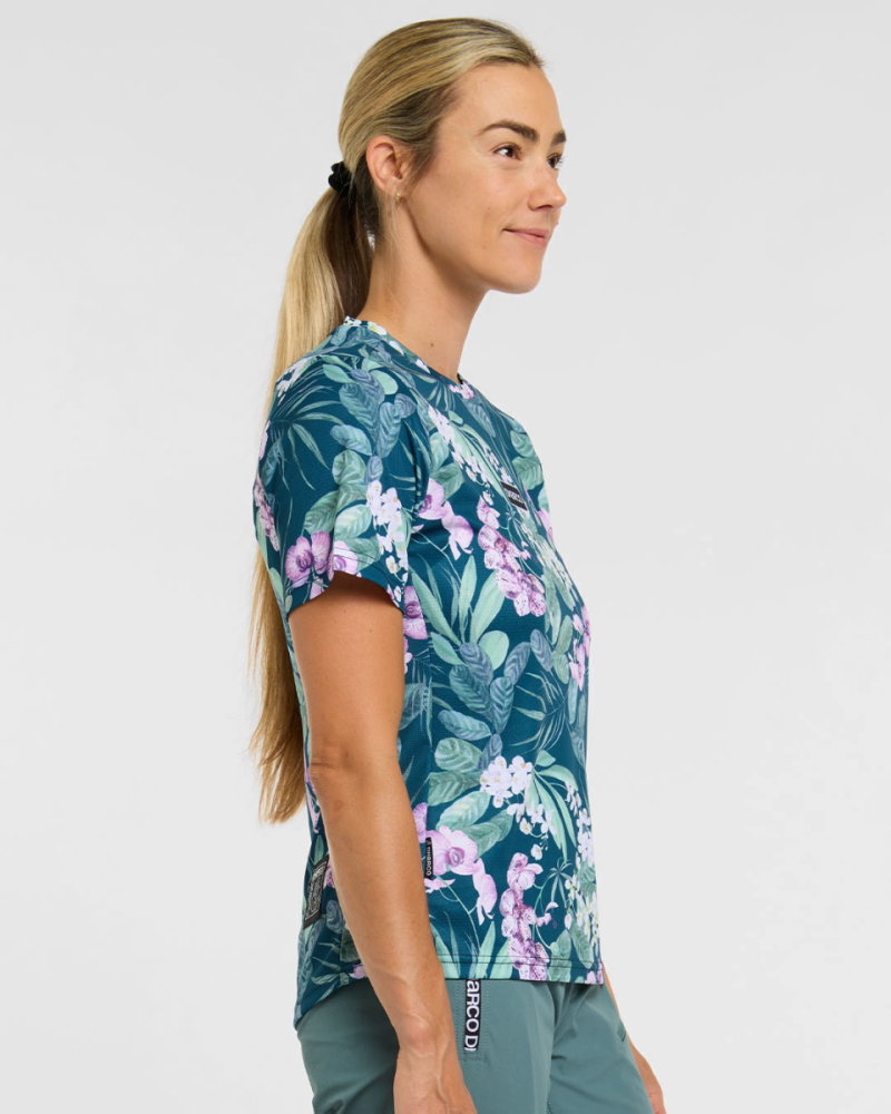 Dharco Womens Short Sleeve Jersey | Wild Orchid, S