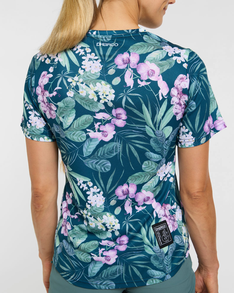 Dharco Womens Short Sleeve Jersey | Wild Orchid, S