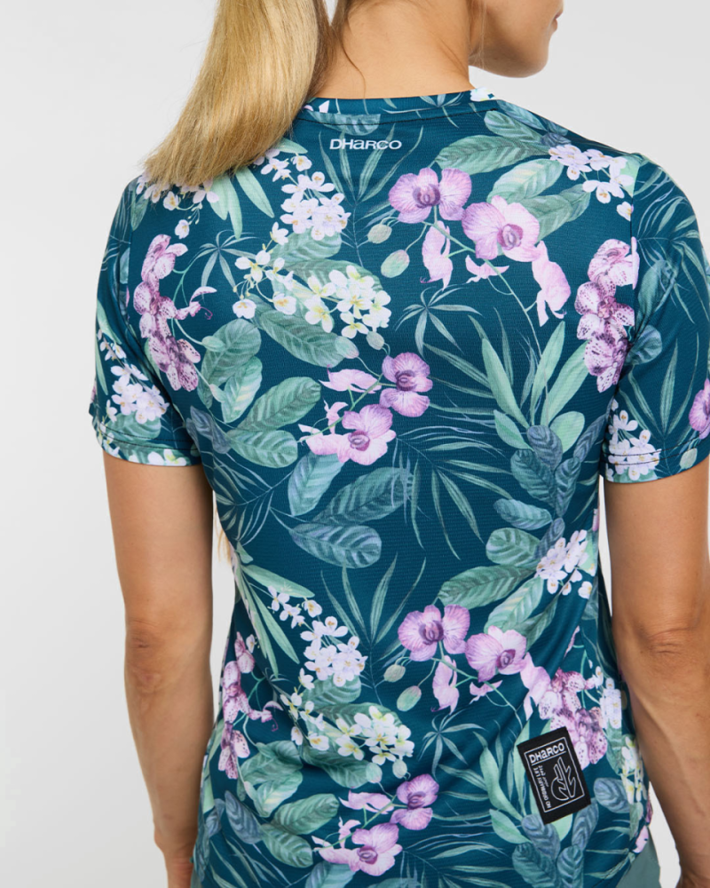 Dharco Womens Short Sleeve Jersey | Wild Orchid, S