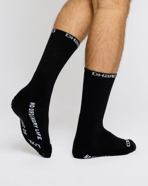 Dharco Crew Socks | Black