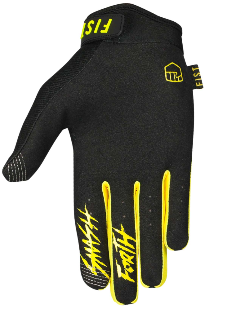 Fist Handwear FIST Strapped Glove Fluro Yellow  XS
