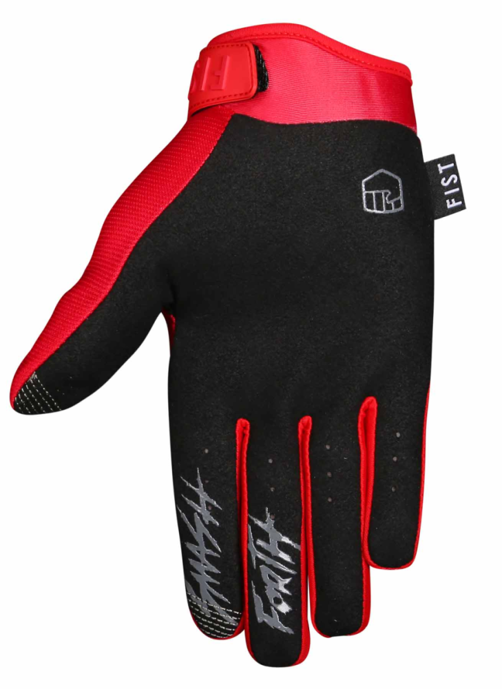 Fist Handwear FIST Strapped Glove Red Stocker XL