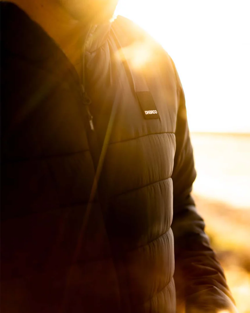 Dharco Mens Roam Puffer Jacket | Black, 2XL