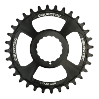 Burgtec 3mm Offset Thick Thin Chainring for Race Face Cinch - 30T - Toxic Barbie Pink