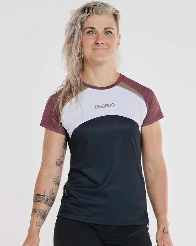 Dharco Womens Short Sleeve Jersey | Lotus, XL
