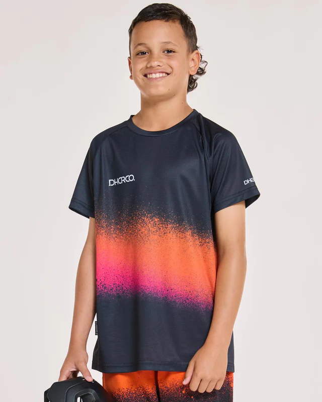 Dharco Youth Short Sleeve Jersey | Black Snake, YXS / 4