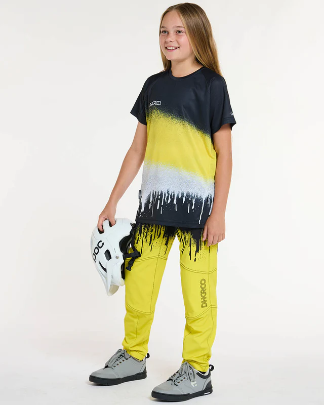 Dharco Youth Short Sleeve Jersey | Acid Rain, YXS / 4