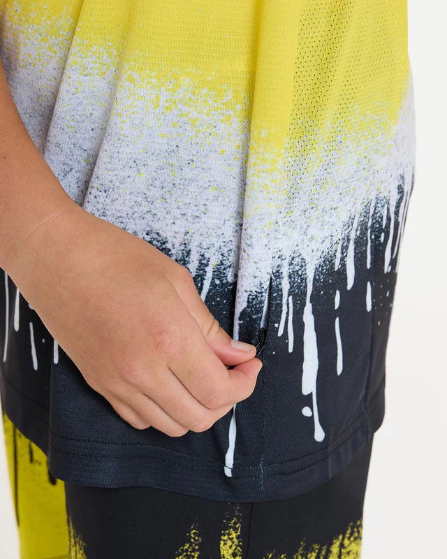 Dharco Youth Short Sleeve Jersey | Acid Rain, YXS / 4