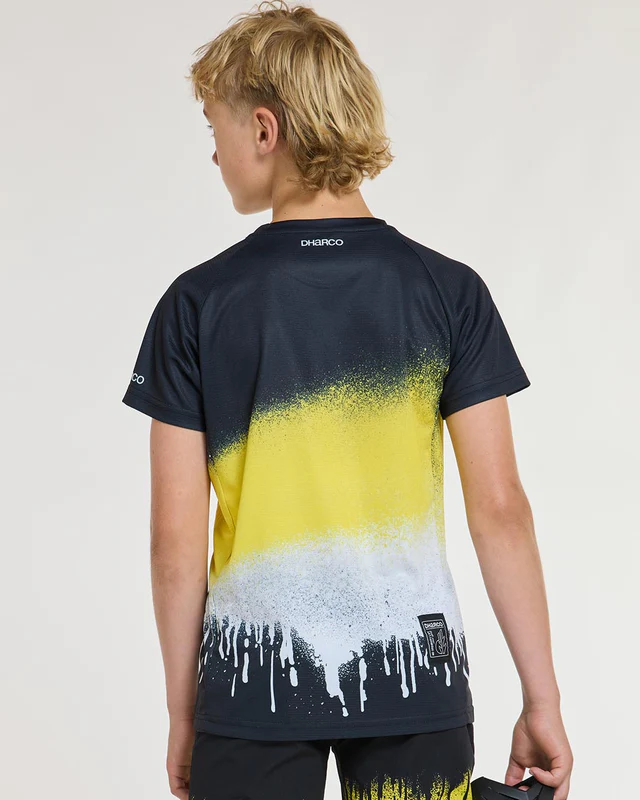Dharco Youth Short Sleeve Jersey | Acid Rain, YXS / 4