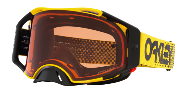 Oakley Airbrake MX Moto Yellow / Prizm Bronze