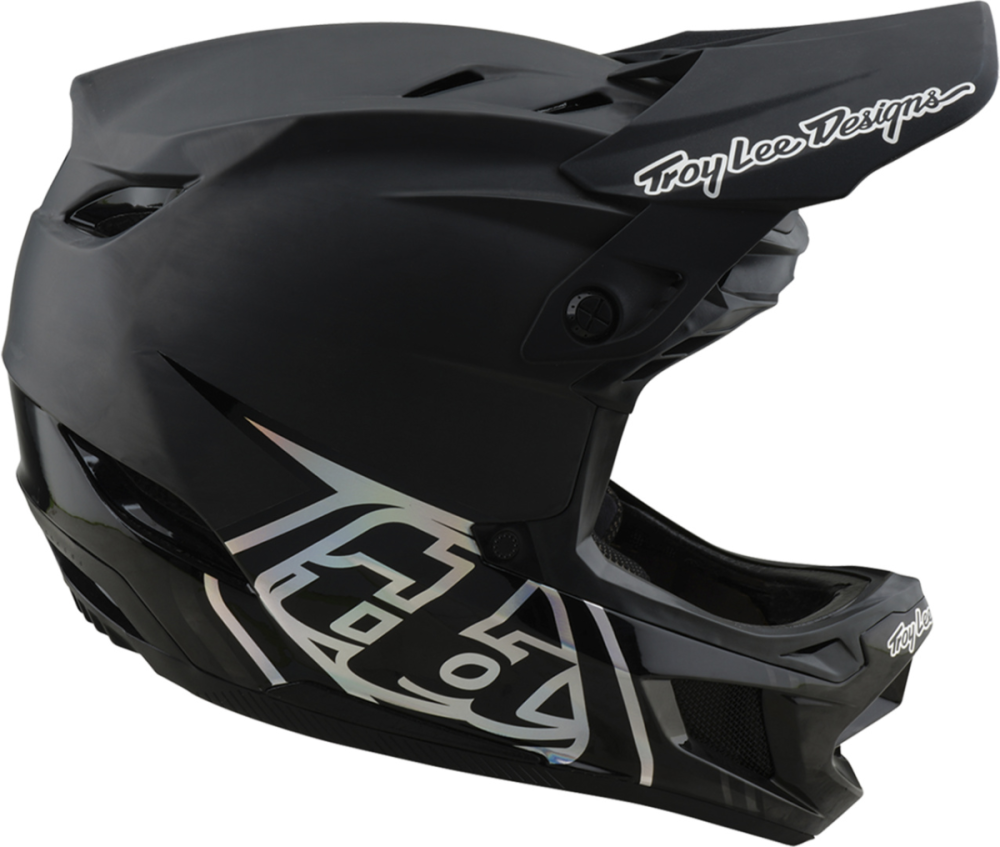 Troy Lee Designs D4 Carbon Helmet W/MIPS - Stealth schwarz L