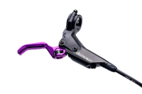 Hayes Dominion A4 Brake Kit, Regular Reach Lever (RRL), 180cm hose, Purple/Black