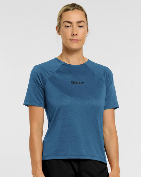 Dharco Womens Ather Short Sleeve Jersey | Morrocan Blue